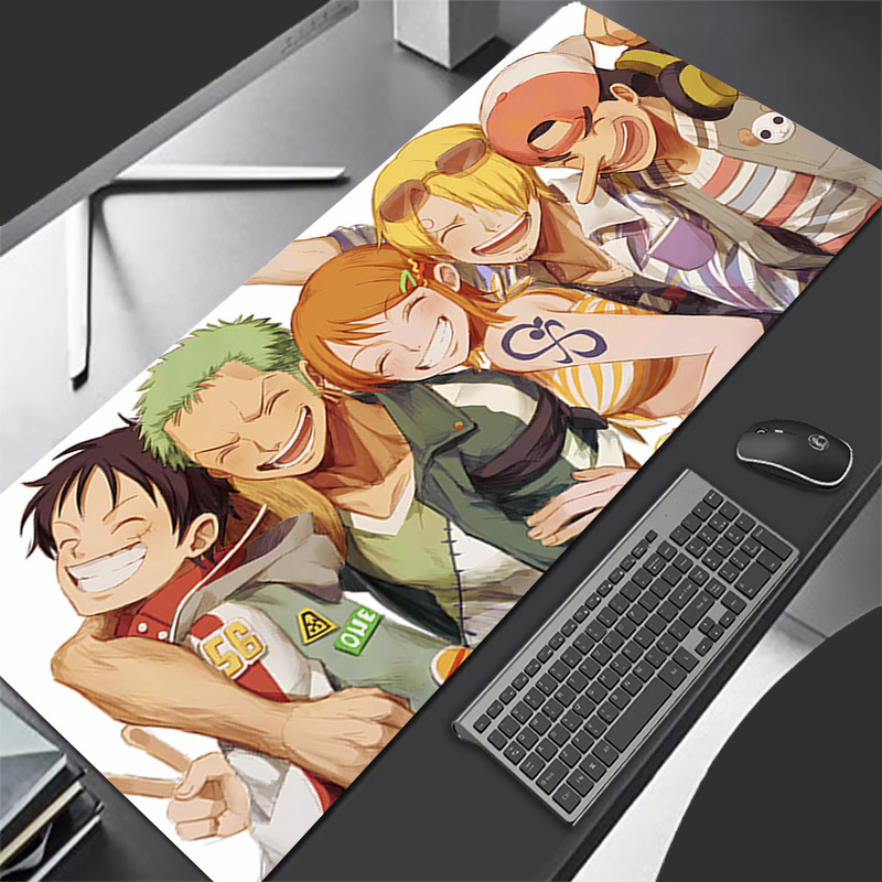 Good Laptop Accessories - Mouse Pad One Piece Anime Durable