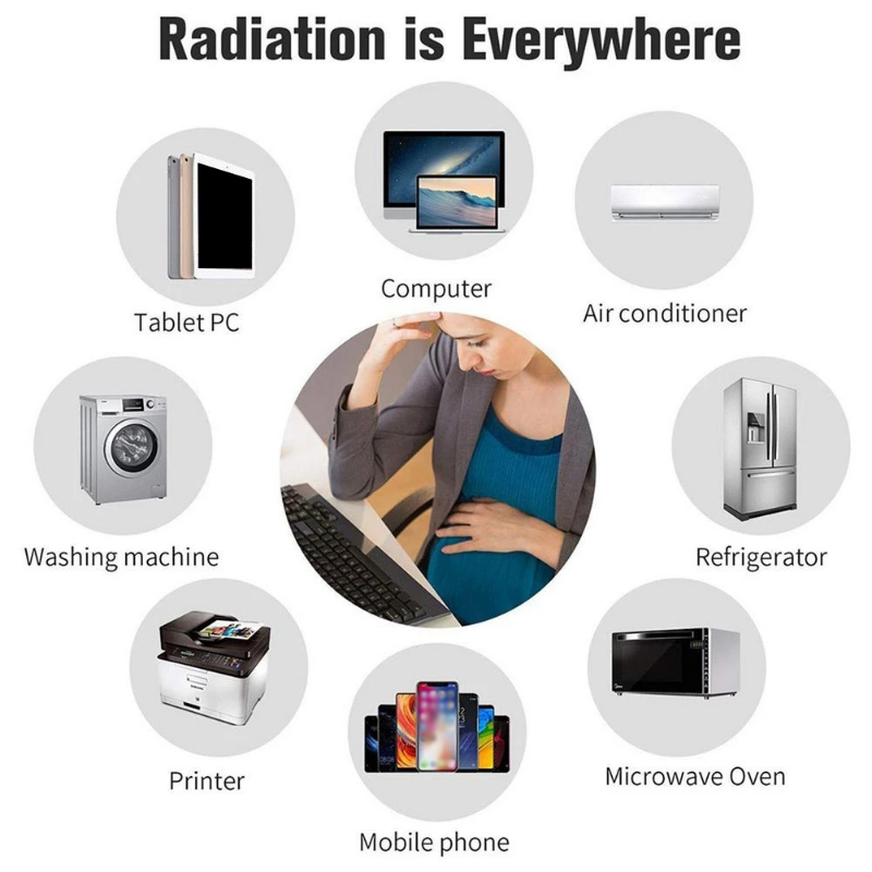 Anti-Radiation Metal Stickers  - Laptop Electronics Accessories recension och pris