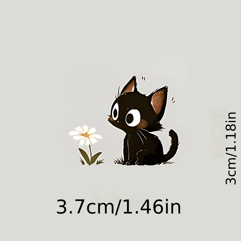 1PC Cute Black Cat Flower Stic - Laptop Accessories Price recension och pris