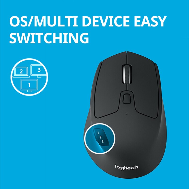 Logitech M720 Wireless Bluetoo - Laptop Electronics Accessories recension och pris