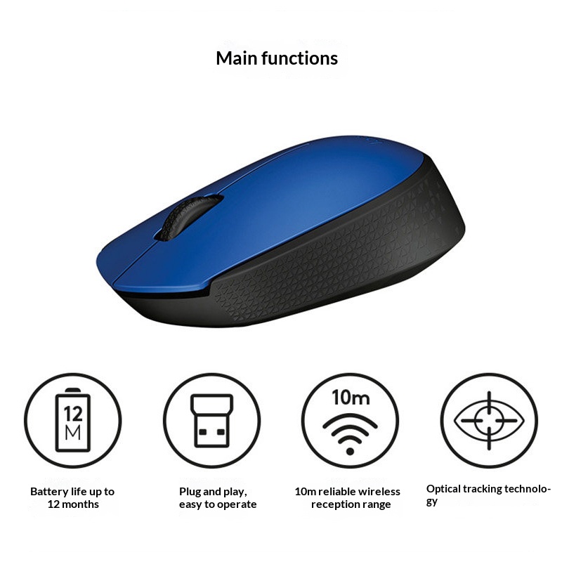 Logitech M170 Soft Business Mo - Laptop Electronics Accessories recension och pris