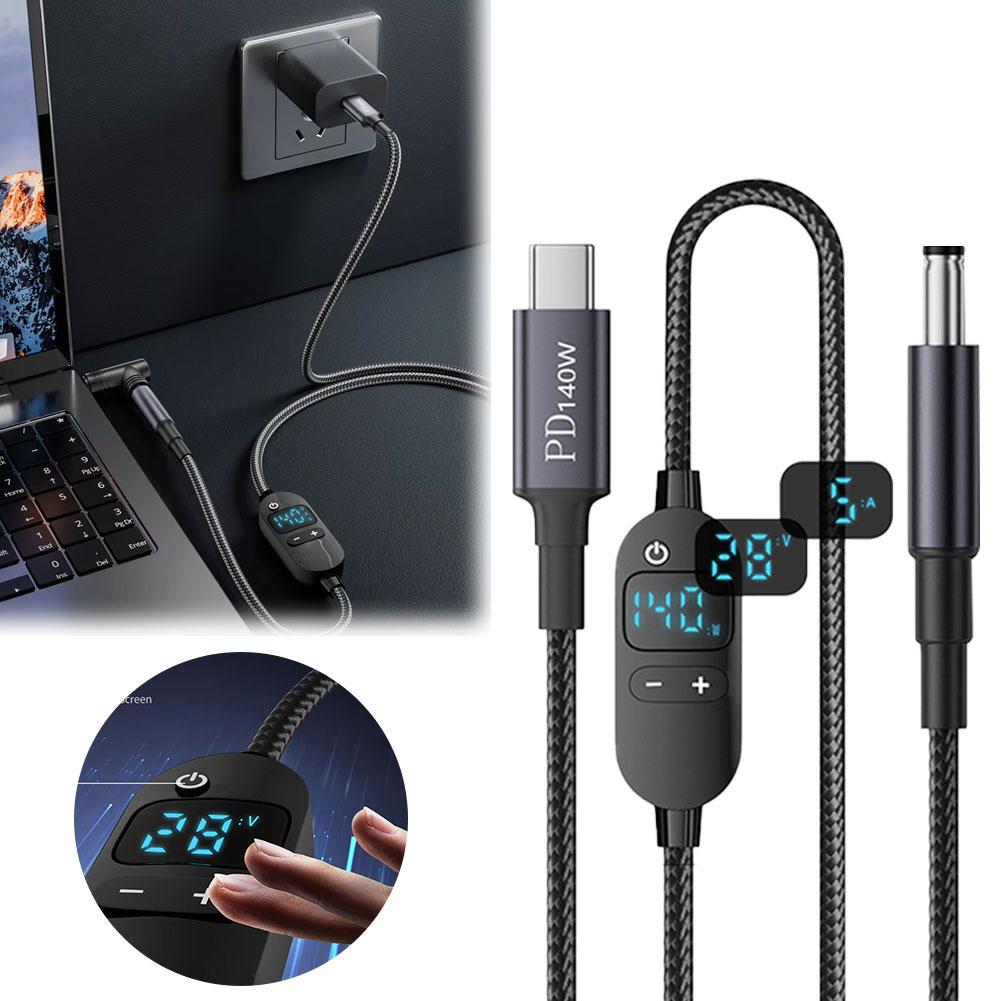140W PD3.1 USB-C to DC Chargin - Laptop Accessories Display recension och pris
