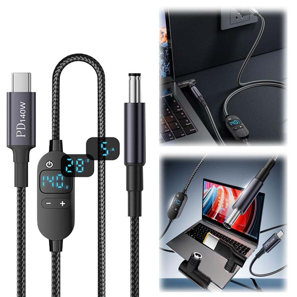 140W PD3.1 USB-C to DC Chargin - Laptop Accessories Display recension och pris