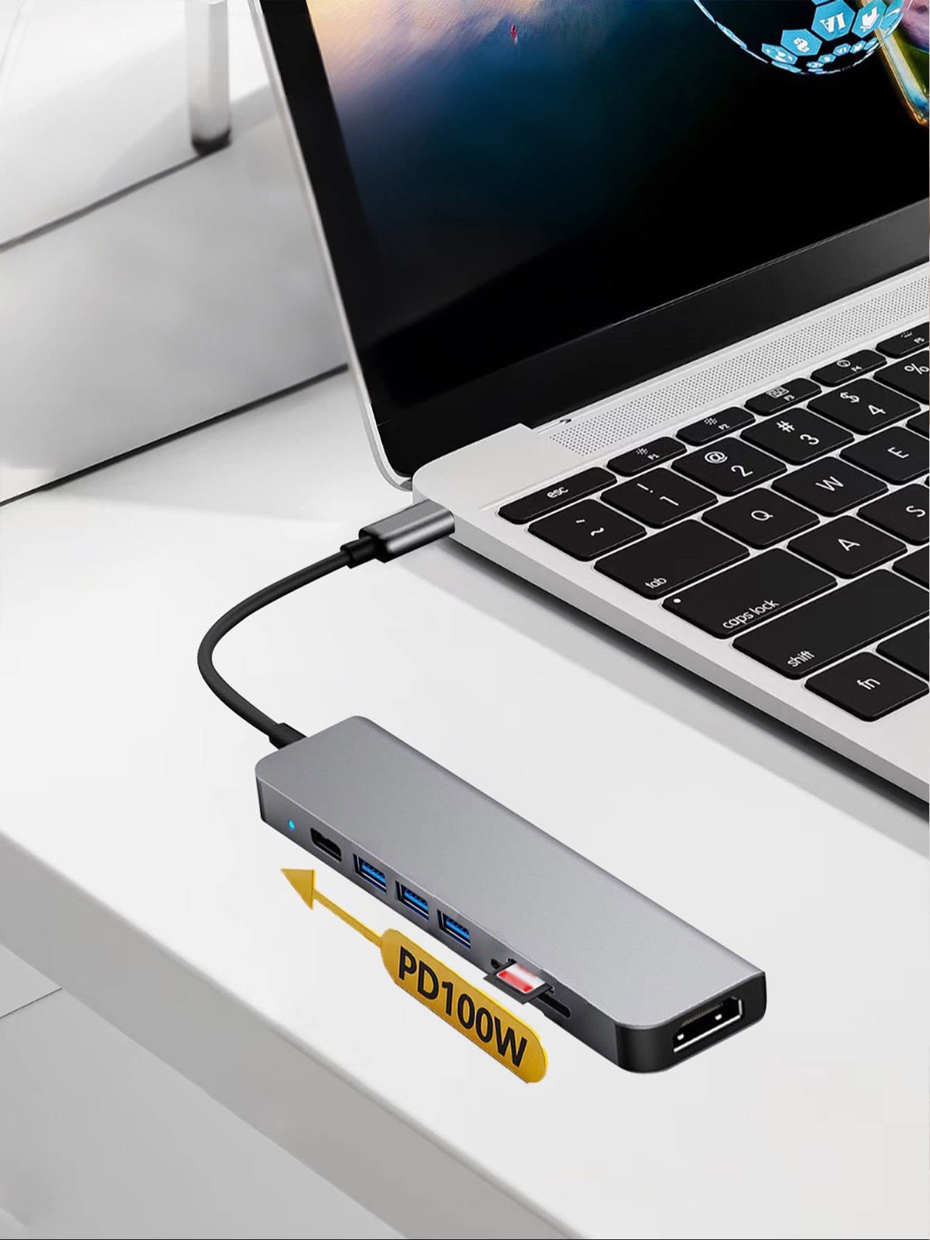 Cross-border 7-in-1 USB hub wi - Laptop Accessories Display recension och pris