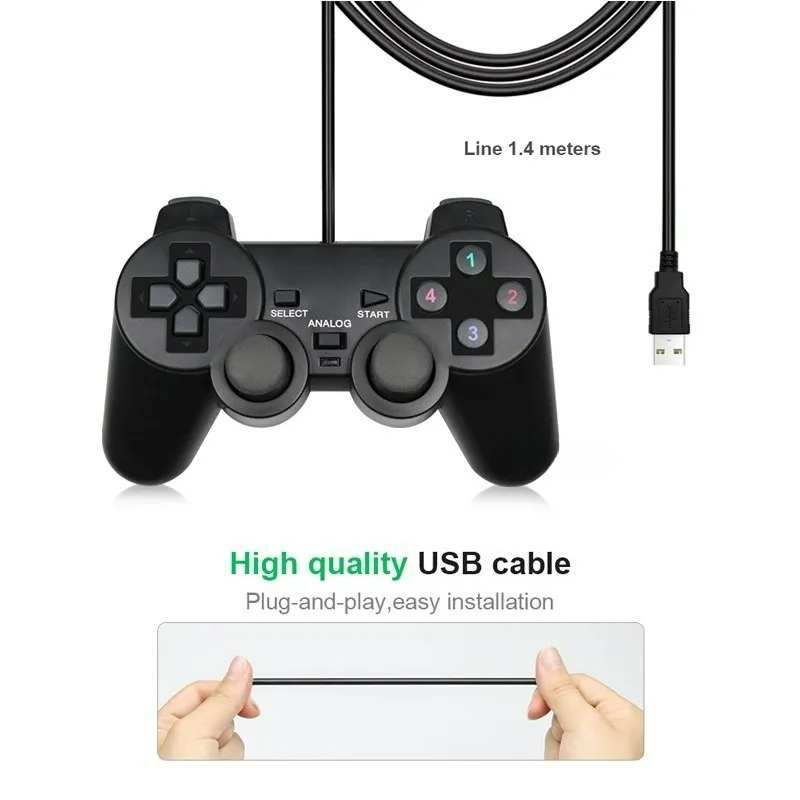 Wired USB PC Gaming Joystick G - Laptop Accessories Price recension och pris