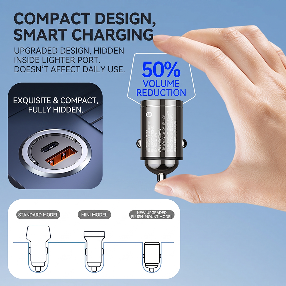 Stealth USB C Car Charger Dual - Usb C Power Adapter recension och pris
