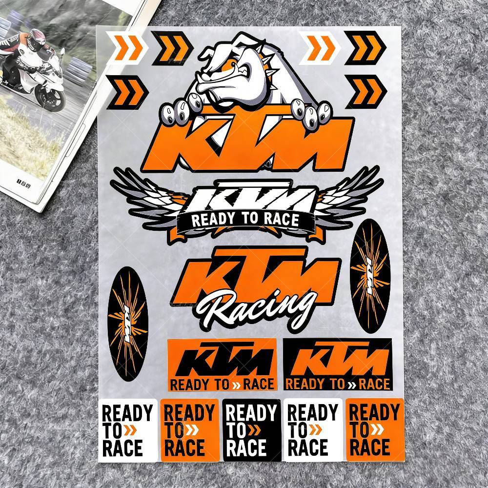 For KTM Stickers Moto Sticker  - Laptop Accessories Price recension och pris