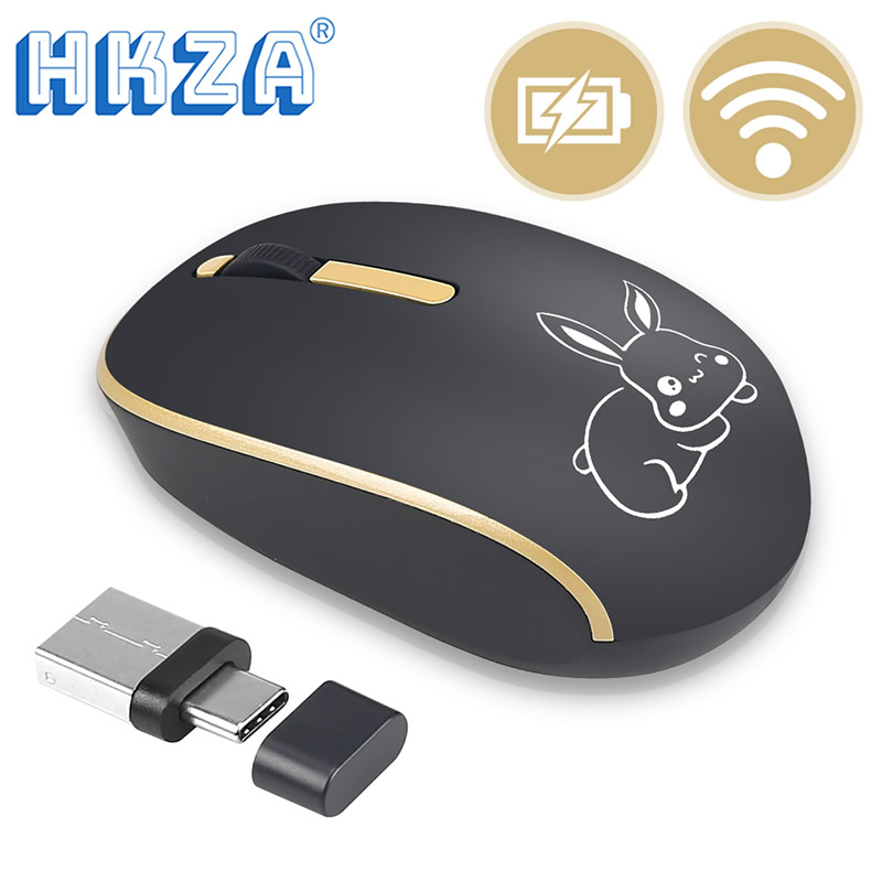 HKZA 2.4GHZ Type C Wireless Mo - Laptop Electronics Accessories recension och pris