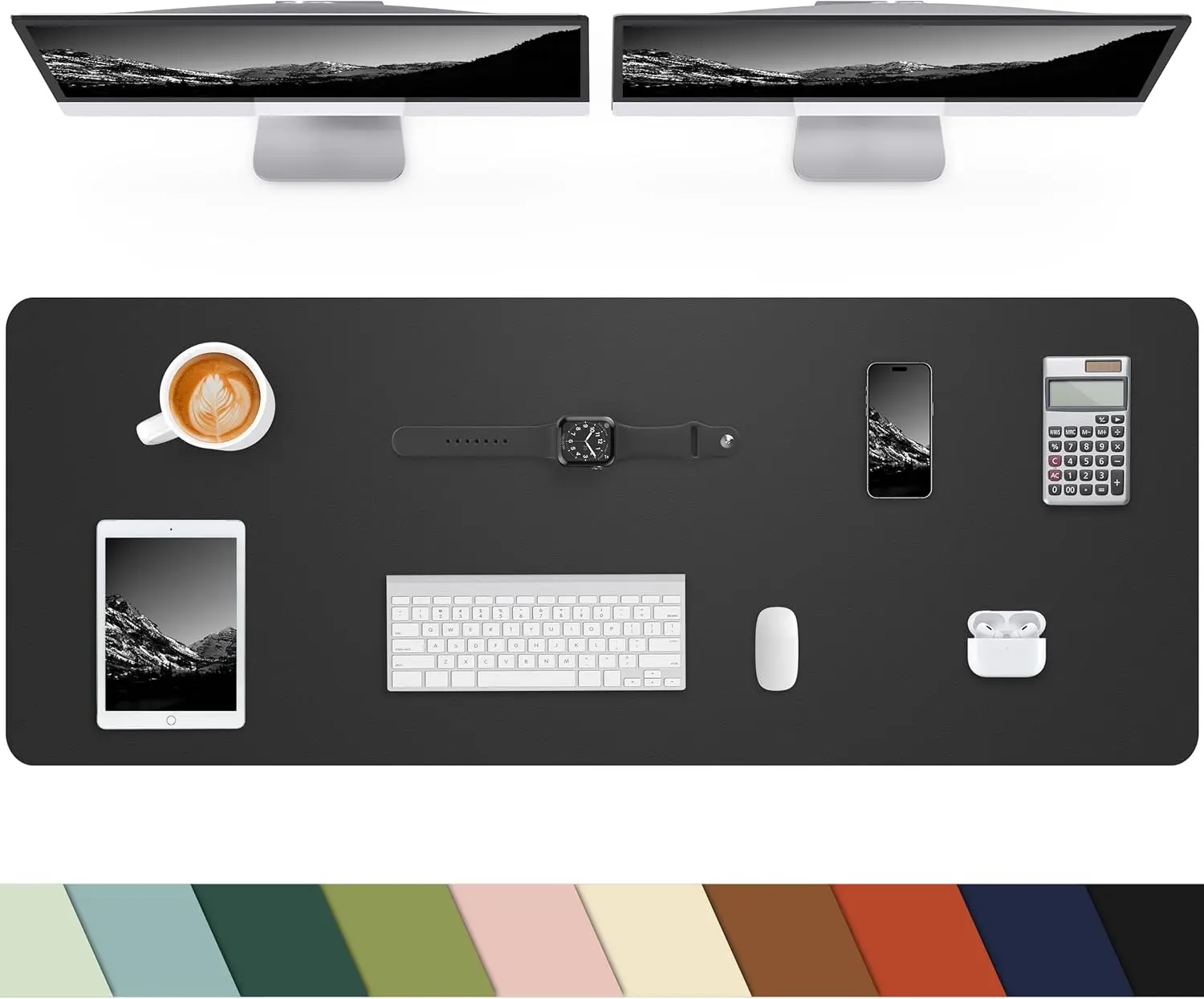 PU Leather Desk Pad Protector  - Laptop Accessories Images recension och pris